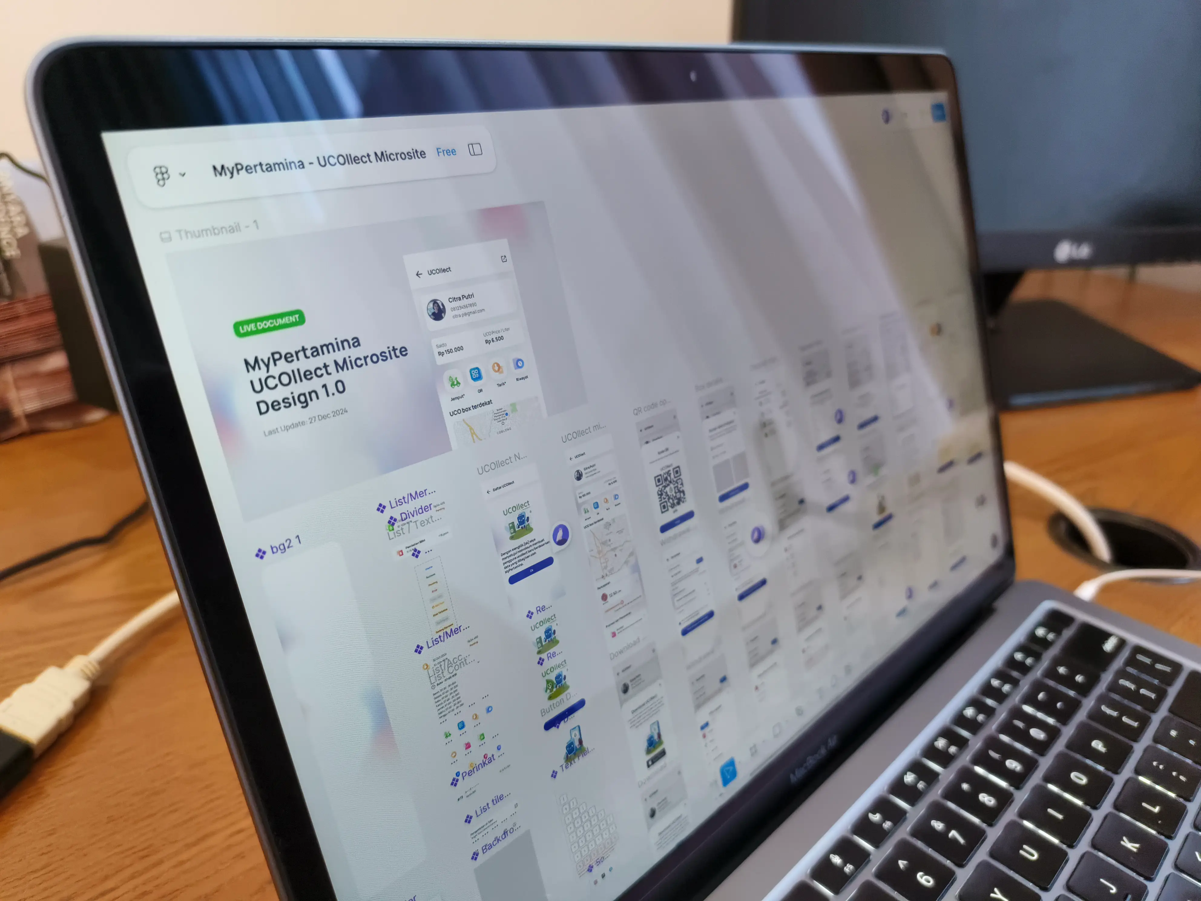 MyPertamina x UCOllect microsite UI/UX design (Associated with Senja Solutions)